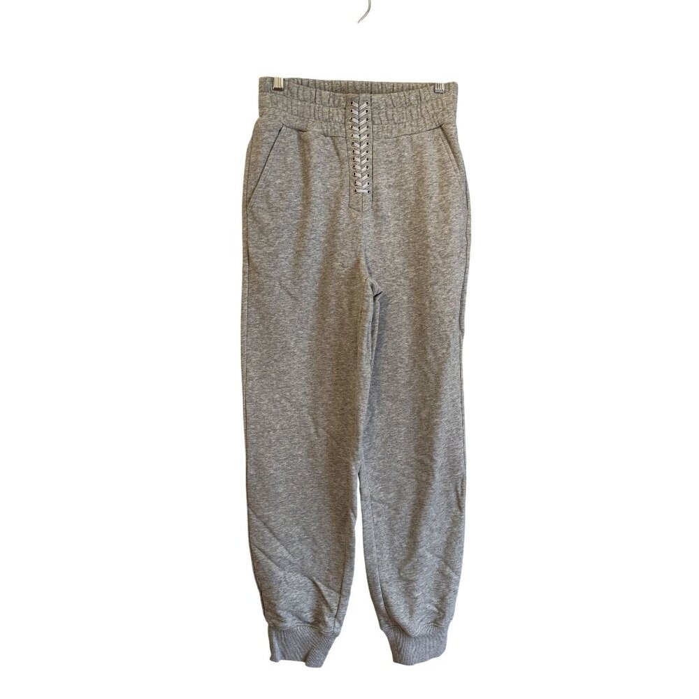 NEW Generation Love Lace Up Sweatpant Joggers Gray Size XS Sample [jb]